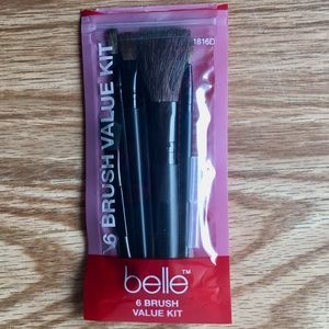 Mini makeup brush set of 6